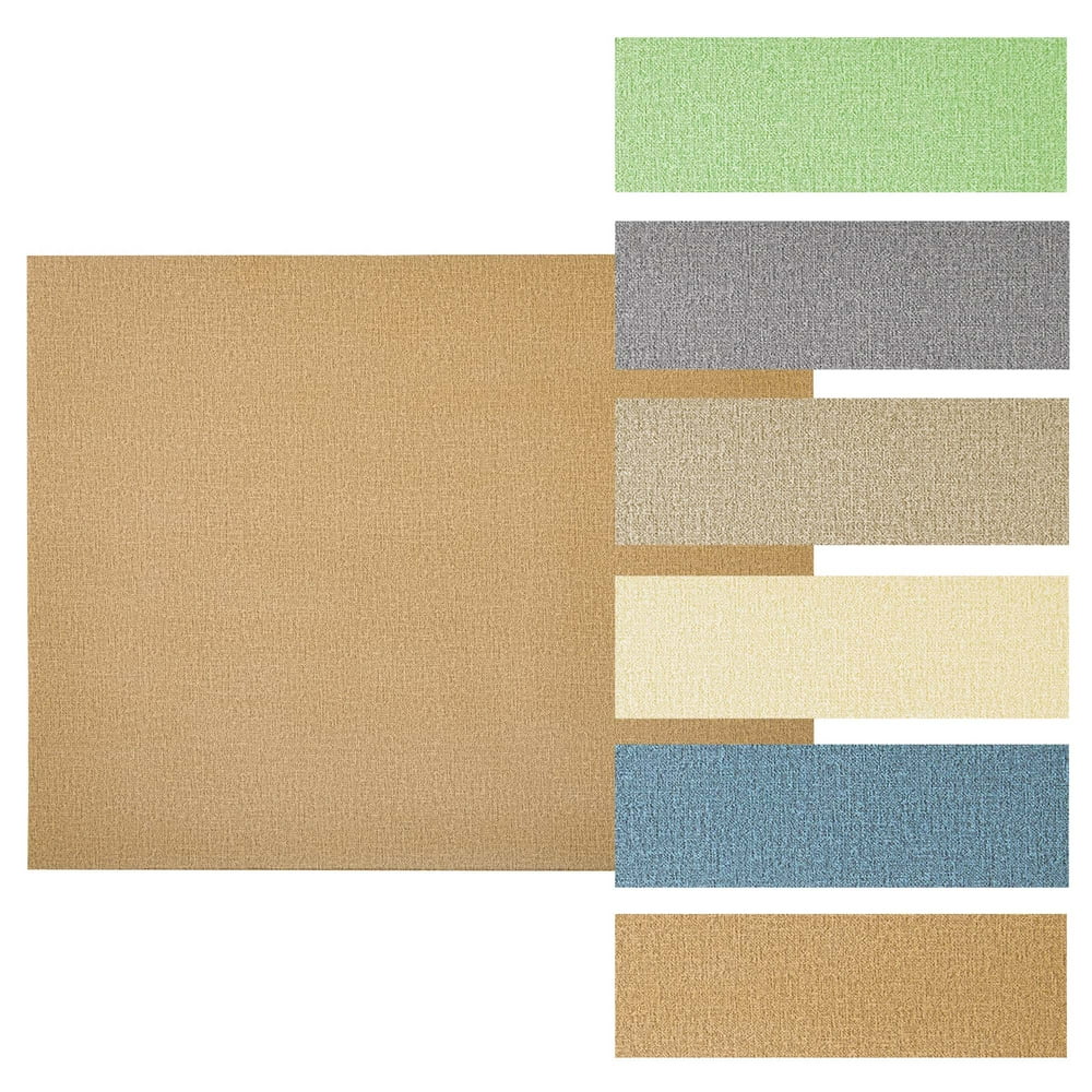 NK HOME Faux Grasscloth Textured Wallpaper Peel and Stick Wallpaper