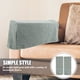 thumbnail image 5 of FELTECHELECTR Juego de 2 protectores para reposabrazos de sofá: funda elástica suave para reposabrazos de sofá, ideal para el hogar y la oficina. Protege los muebles y realza la decoración interior., 5 of 5