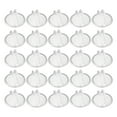 thumbnail image 1 of KAKOWELY 25pcs Plastic Label Tags For Merchandise Sign Display Holders In Retail Stores Retail Sign Clips For Pricing Label Organization And Advertising Clips,0.79X"X0.79"X0.79", 1 of 4