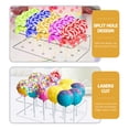 thumbnail image 2 of Lollipop acrílico que muestra el soporte de almacenamiento de 15 orificios del soporte del soporte de lollipop para la tienda, 2 of 5