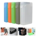 thumbnail image 4 of 5pcs Portable Hard Drive Protective Cases Plastic Hard Disk Storage Cases, 4 of 9