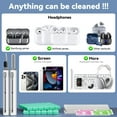 thumbnail image 2 of FreshVille for Airpods Cleaner Kit,Bluetooth Earbuds 3 in 1 Multi-Function Cleaning Pen and Cleaning Putty,for Airpods Pro Phone Charging Port,Earbuds,Headphone, iPod,Case,iPhone,ipad,Laptop, 2 of 10