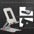 thumbnail image 3 of Support de Téléphone de Sport, Support de Bureau Mobile, Support de Tablette avec Angle Réglable 135x90x55mm (Rouge), 3 of 5