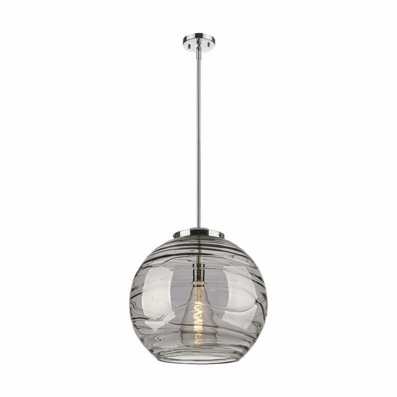 Innovations Lighting - Athens Deco Swirl - 1 Light Pendant In Industrial