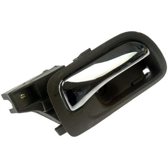 Dorman 81465 Front Passenger Side Interior Door Handle for Specific Honda Models, Chrome Lever; Brown Housing