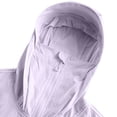 thumbnail image 4 of Mens Hooded Sun Protection Windbreaker Jacket Mask Lightweight Breathable Athletic Coat with Zip Pockets for Fishing Hiking Climbing, Purple, XL, 4 of 8