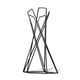 thumbnail image 3 of Tabletop Air Plant Holder Holder Huegue Diseño Geométrico Soporte Oficina Piña Rack Pote Contenedor Decoración Suministros Negro Inevent HA011507-01, 3 of 7