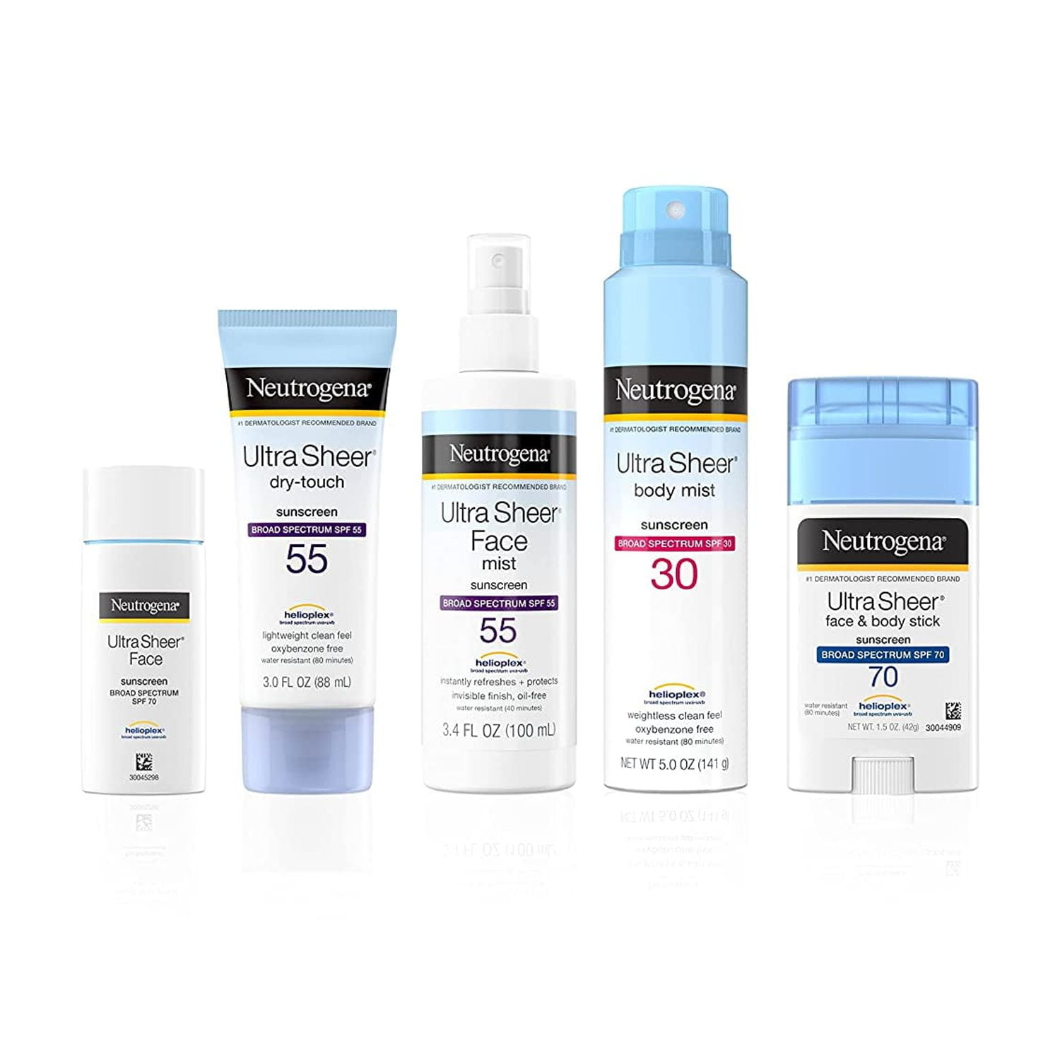 NEUTROGENA ULTRA SHEER SPF55 3OZ