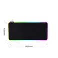 thumbnail image 2 of Amdohai Game RGB Luminous Pad Large Size Electronic Sports Thicken Table Pad, 2 of 7