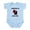 Sky Blue, variant on CafePress - Someone In Wisconsin Loves Me Body Suit - Baby Light Bodysuit, Size Newborn - 24 Months