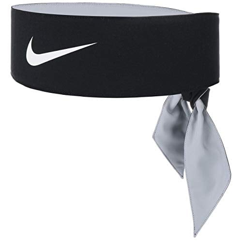 Completo alquiler medios de comunicación Nike Tennis Headband (Black/White) - Walmart.com