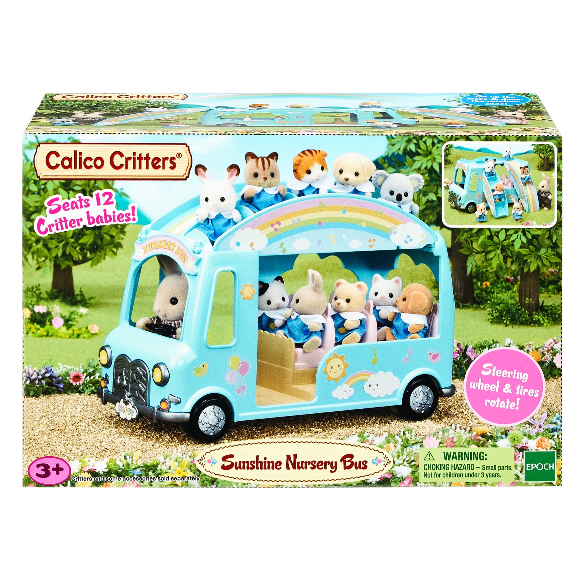 calico critters sunshine nursery bus