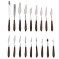 thumbnail image 2 of Dioche Scraper Knife, 18Pcs Oil Painting Knife, For Enthusiast Student, 2 of 8