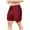 Red, variant on PMUYBHF Mens Running Shorts Mens Shorts Mesh Straight Three Point Pants Fitness Beach Sports Shorts Compression Shorts Men Long Mens Compression Shorts Long