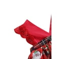 thumbnail image 4 of TheFound Santa Claus Print V-Neck Sleeveless Baby Romper with Hairband, 4 of 7