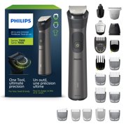 Philips Multi Groomer All-in-One Trimmer Series 7000, Mens Grooming Kit with Trimmer for Beard, Head, Hair, Body, Groin, Nose and Face, NO Blade Oil Needed, MG7960/28