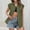Green, variant on Pxiakgy Linen Shirts for Women Women's Elastic Cuffs Cotton Linen Button Up Shirt for Daily Casual Commuting Summer Loose Fit Sleeveless Button Down Shirts for Women Black L