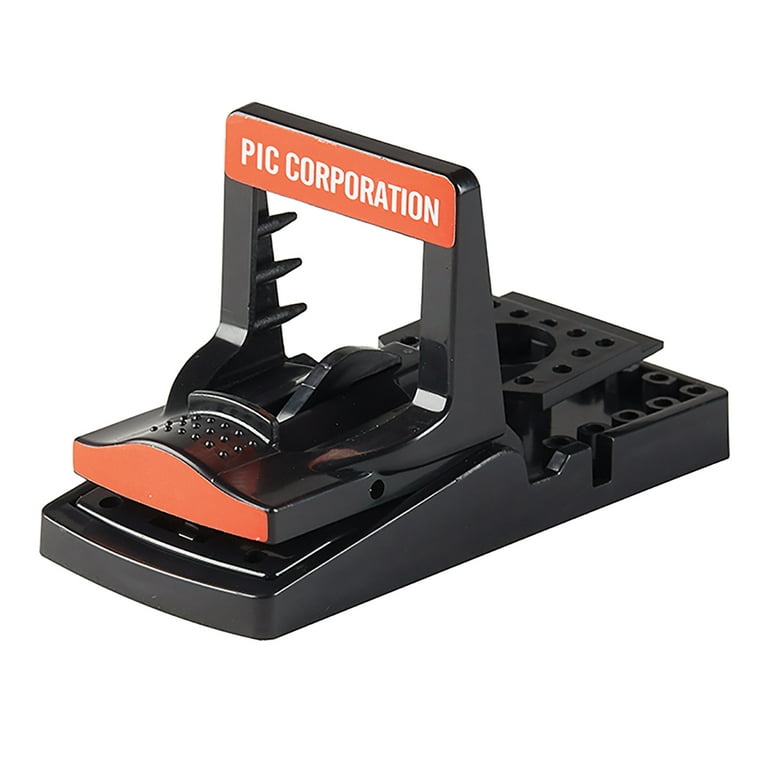 PIC Corp Simple Set Mouse Trap PMT-2, Reusable, No Poisons or