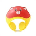 thumbnail image 4 of 1Pc Baby Shower Cap Shield for Kids Soft Silicone Adjustable 1-10 Years Old Cartoon Bear Shower Cap for Kids Toddler Shower Cap Shield Makes the Kids Bath More Fun, 4 of 5