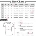 thumbnail image 3 of Bovemsi Bow Cherries T Shirt Women Tops Clean Girl Aesthetic Shirts Casual Summer Short Sleeve T Shirt, Multi-Color Women's Summer Short Sleeve T-Shirts, XL, 3 of 4