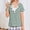 Green, variant on Stralyhd Post Surgery Shirts for Women Short Sleeve Tear Away Tops with Drain Pockets Recovery Shirts Post-Operative Adaptive Top Red M