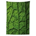 thumbnail image 3 of Ambesonne Green Tablecloth Rectangular Table Cover, Forest Tree Leaf Texture, 52"x70", Dark Green, 3 of 4
