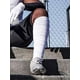thumbnail image 4 of Calcetines de Fútbol YONGSHENG Acolchados Extra Largos Color Blanco, 4 of 5