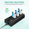 thumbnail image 3 of Paquete de 3 cargadores de batería FirstPower NP-BX1 para Sony ZV-1F, ZV-1, 3 of 8
