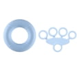 thumbnail image 4 of 2xFortalecedor De Agarre Manual De Silicona Para Fortalecer Los Músculos Músicos 2 En 1 Azul Claro, 4 of 8