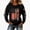 Black, variant on longantii Shirts for Women 250 Anniversary Crew Neck Tees Loose Long Sleeve American Flag Clothing Independence Day Pullover Blue XL