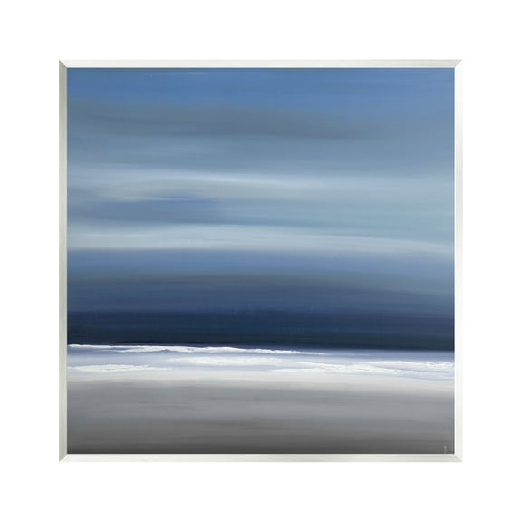 Stupell Industries Abstract Beach Gradient Abstract Painting Unframed Art Print Wall Art, 12 x 12