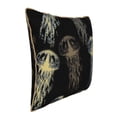 thumbnail image 2 of Kll Jellyfish Decorative Throw Pillow Covers Velvet Soft For Couch Sofa Bedroom Living Room Outdoor -20"X20", 2 of 8