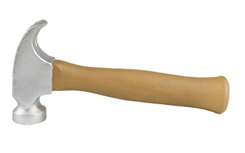 Safari Ltd Tools TOOB - Comes With 8 Different Hand Painted Carpentry Figurine Models - Including (2) Screwdrivers, Hammer, Saw, Wrench, Pliers, C-Clamp, and Drill - For Ages 5 and Up