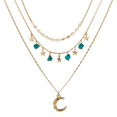 thumbnail image 1 of Colr con colgante de cadena de suéter de pers, joyería de pers, cumpleaños de verano A Sunnimix Collar largo suéter cadena, 1 of 8