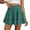 Dark Green, variant on Womens Summer Flowy Tiered Ruffle Mini Skirt Cute High Waist Beach Boho Floral Polka Dot Short Skirts Floral A-Line Female Mini Skirts Womens Summer Clothes