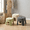 Beige, variant on Low Stool Home, Simple Shoe Changing Bench, Portable Sitting Stool Living Room, Non Slip Small Square Stool 6 Inch Beige