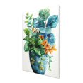 thumbnail image 2 of 8x12 inch Classic Plant Potted Garden Decorative Paintings Poster,Farmhouse Garden Yard,Cafes Wall Art Decor Painting Prints,Gift For Flower Enthusiast,Modern Style Plant Potted Canvas Decor, 2 of 6