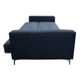 thumbnail image 4 of Sofa Cama Reclinable EL BAZAR STORE Paris Lino Azul Marino Futon 3 Posiciones Moderno Abotonado, 4 of 7