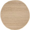 thumbnail image 1 of Safavieh Natural Fiber Natural Area Rug - Round 4', 1 of 2