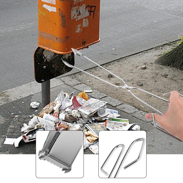 BELOVING Garbage Picker Strong Grip Litter Pick up Tool for Elderly Trash Can Outdoor 58cm
