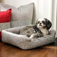 thumbnail image 6 of Pet Bed, Sparkling Rhinestones, Soft, Comfortable Velvet, for Lounging Dogs, Cats, Pets, Silver, Small, Sold Individually, 6 of 7