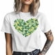 thumbnail image 4 of Camisetas informales de manga corta con trébol del Día de San Patricio para hombre, camisetas gráficas, 4 of 8