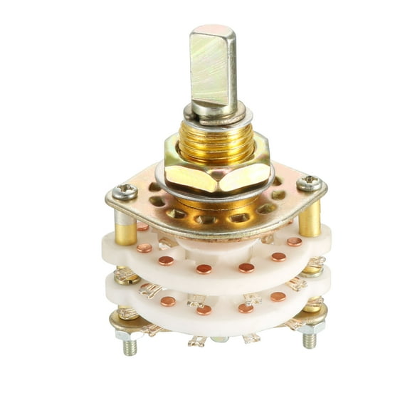 Unique Bargains 2P11T 2 Pole 11 Position 2Deck Band Selector Rotary Switch