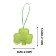 thumbnail image 3 of Decoraciones para el Día de San Patricio, Accesorios para el Día de San Patricio, Regalos para el Día de San Patricio: 24 decoraciones para el Día de San Patricio con colgantes rellenos de verde., 3 of 9