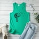 thumbnail image 4 of Camisetas sin mangas para las mujeres 2024 Camiseta sin mangas para mujer, camisetas de verano sin mangas, camiseta de vacaciones informal con gráfico de ramo de flores (Green, M), 4 of 6