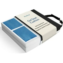 ProHeal 3" Wheelchair Seat Cushion Gel Infused Foam 20" x 18" - Orthopedic, Coccyx, Tailbone Support