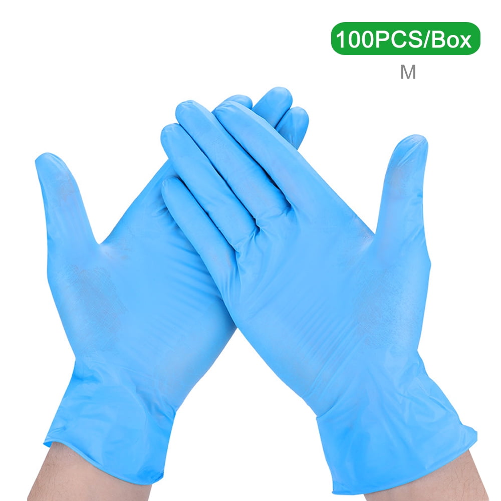 nitrile powder free gloves