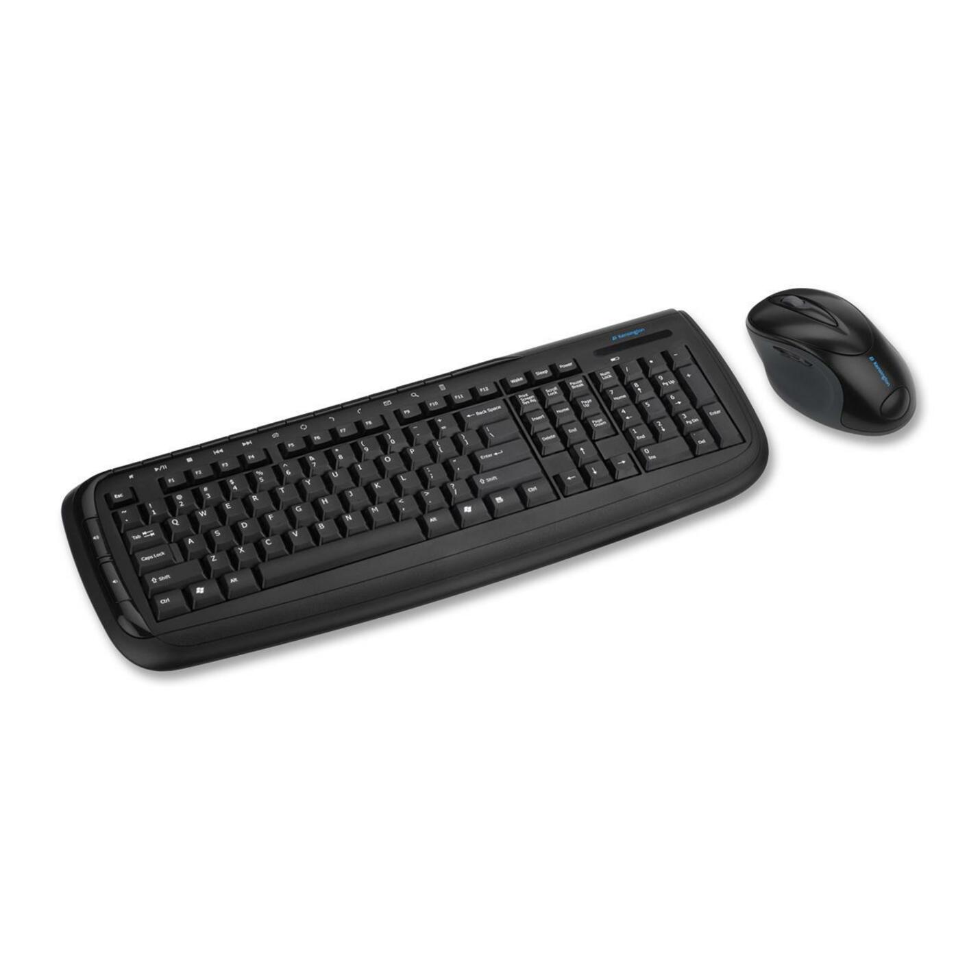 Kensington Pro Fit 2.4GHz Wireless Desktop Keyboard and Mouse