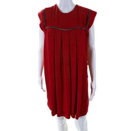 

Pre-owned|Sabina Musayev Womens Red Luby Shift Size 6 11224310