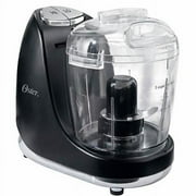 Oster 3 Cup Black Mini Food Chopper with Whisk